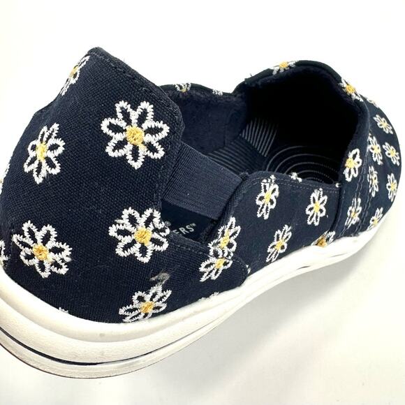 Clarks Cloudsteppers Breeze Ave Slip-On Flats/Sneaker Sz 10 W Daisy Floral Denim - Picture 13 of 16